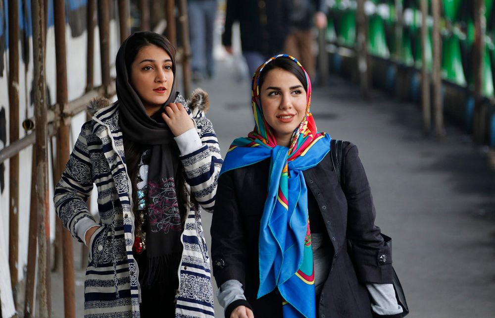 In this file photo taken February 7, 2018, Iranian women wearing hijab walk down a street in the capital Tehran. u00e2u20acu201d AFP pic