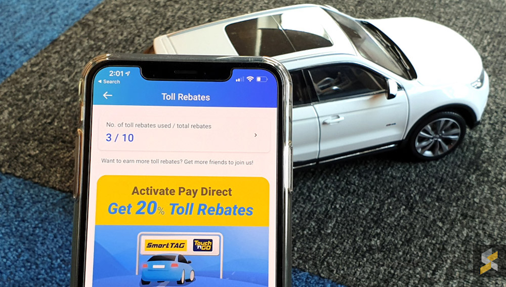 The promo allows you to enjoy an instant 20 per cent rebate to your eWallet for a total of 10 toll trips. u00e2u20acu201d SoyaCincau pic