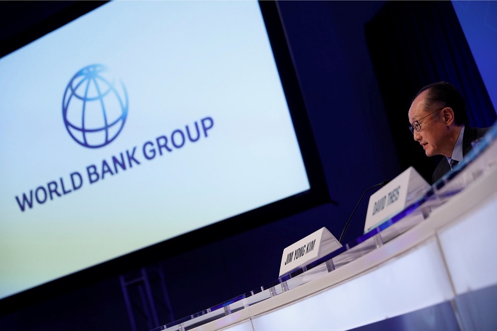 World Bank president Jim Yong Kim speaks at a news conference ahead of the spring meeting of the IMF and World Bank in Washington April 19, 2018. u00e2u20acu201d Reuters pic