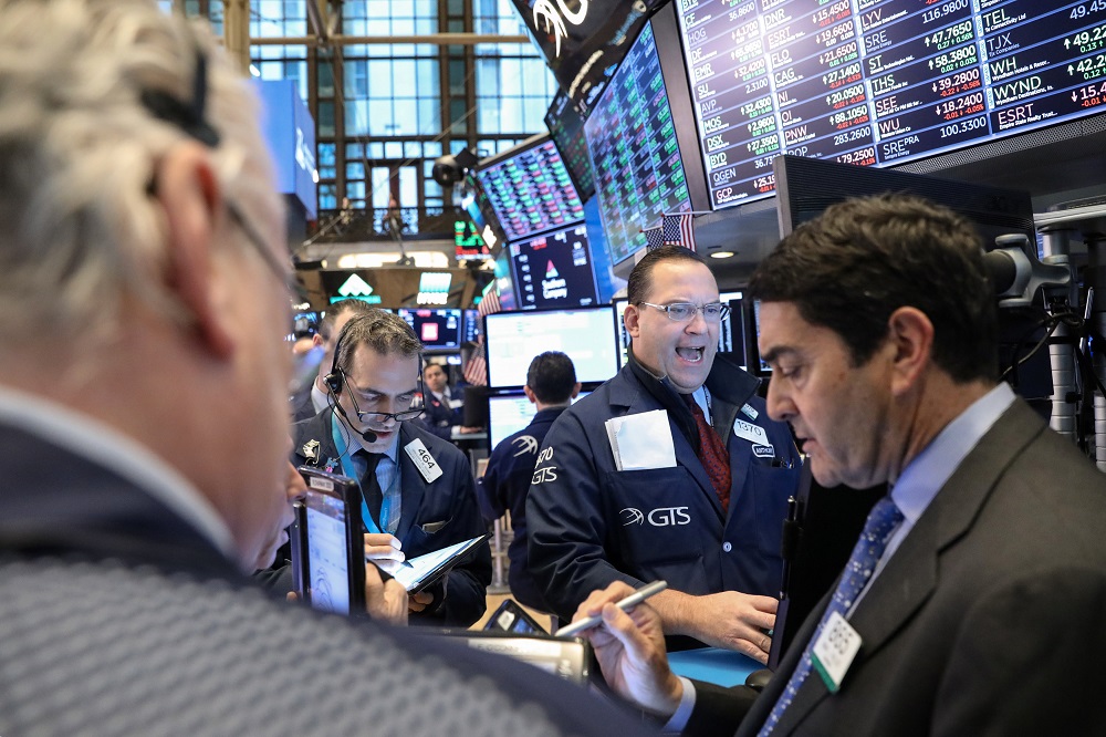 Traders work on the floor of the New York Stock Exchange  February 1, 2019. u00e2u20acu201d Reuters pic