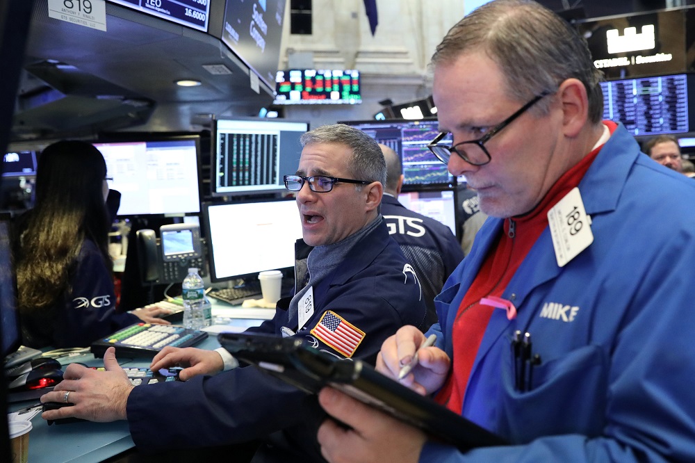 Traders work on the floor of the New York Stock Exchange February 4, 2019. u00e2u20acu201d Reuters pic