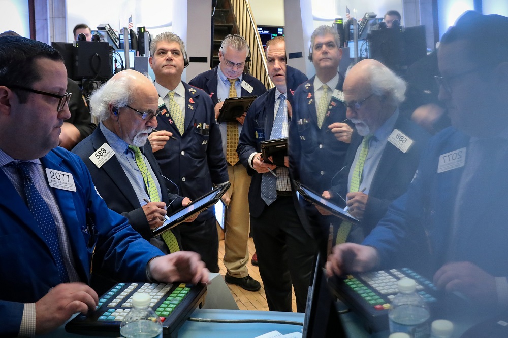 Traders work on the floor of the New York Stock Exchange February 8, 2019. u00e2u20acu201d Reuters pic