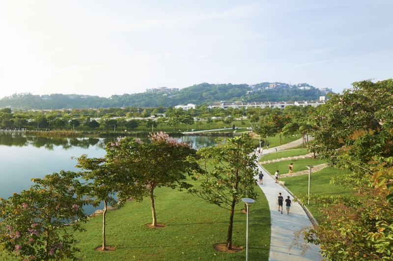 The green views from Desa Park City’s Central Park. — Screenshot via DesaParkCity.com 