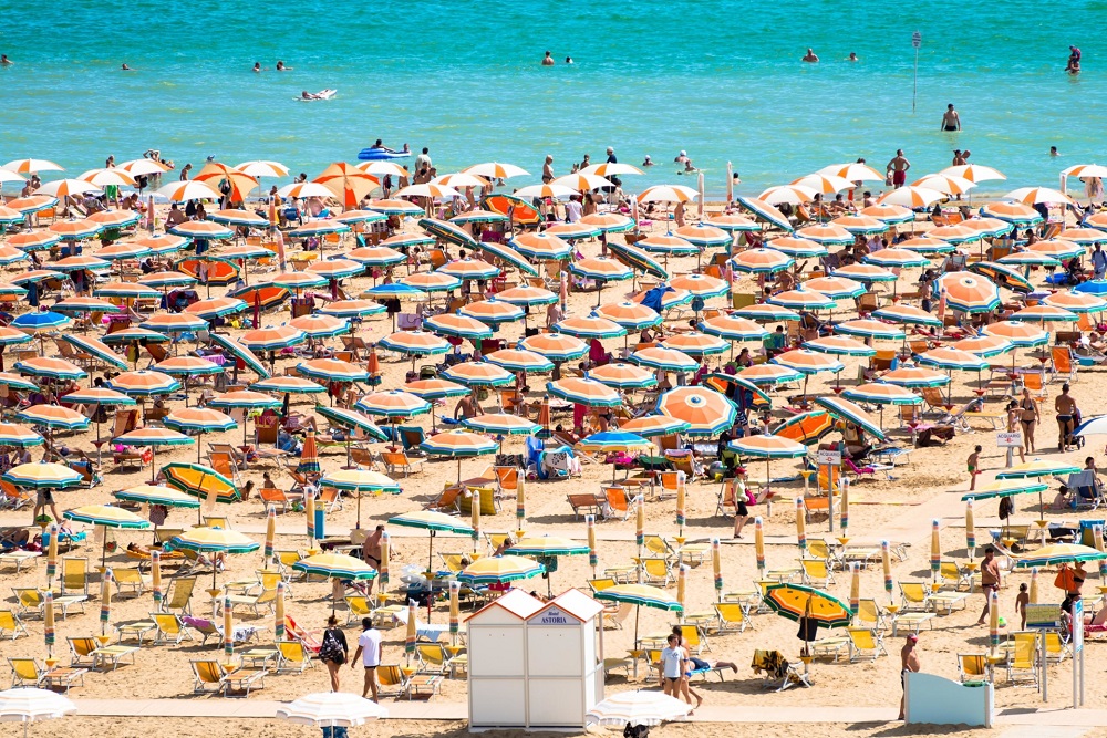 Bibione, Italy is going smoke-free this summer. u00e2u20acu201d AFP pic