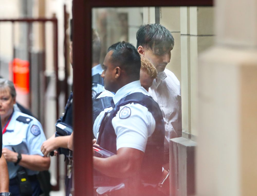 James Gargasoulas arrives for sentencing at the Victorian state Supreme Court in Melbourne February 22, 2019. u00e2u20acu201d AAP Image/David Crosling pic via Reuters