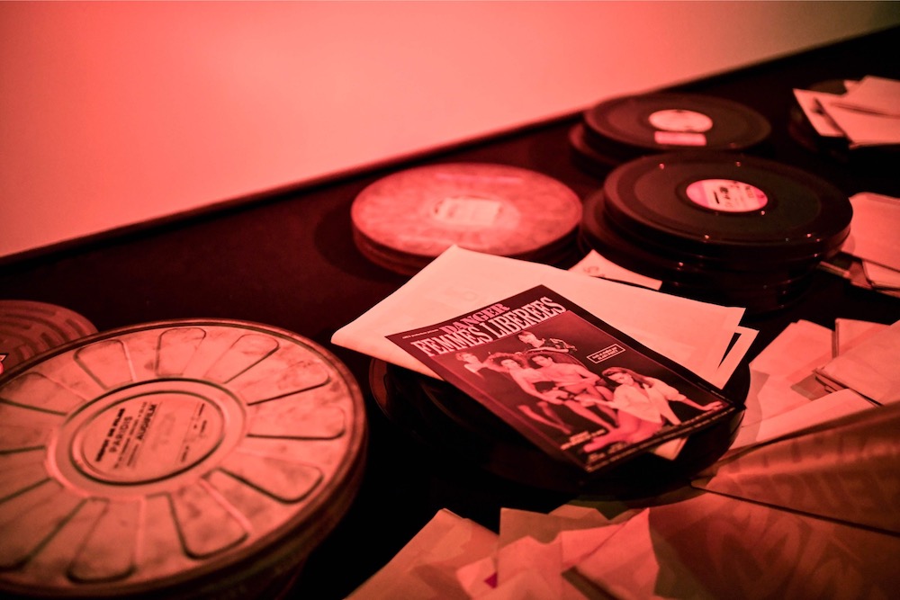 Posters of pornographic cinema are displayed at the Beverley cinema, the last pornographic cinema of Paris, during a sale as the movie theatre definitely closes its door. u00e2u20acu201d AFP pic