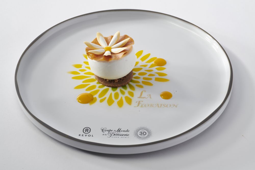 Team Malaysia’s plated dessert which came with a layer of pomelo from Ipoh. — Picture by Julien Bouvier