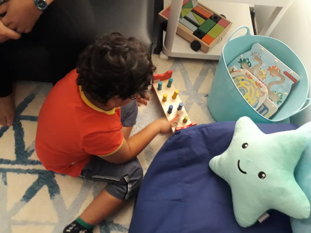 The u00e2u20acu02dcCalm Roomu00e2u20acu2122 provides a quiet and comfortable space to play. u00e2u20acu201d Picture courtesy of Sunway Putra Mall