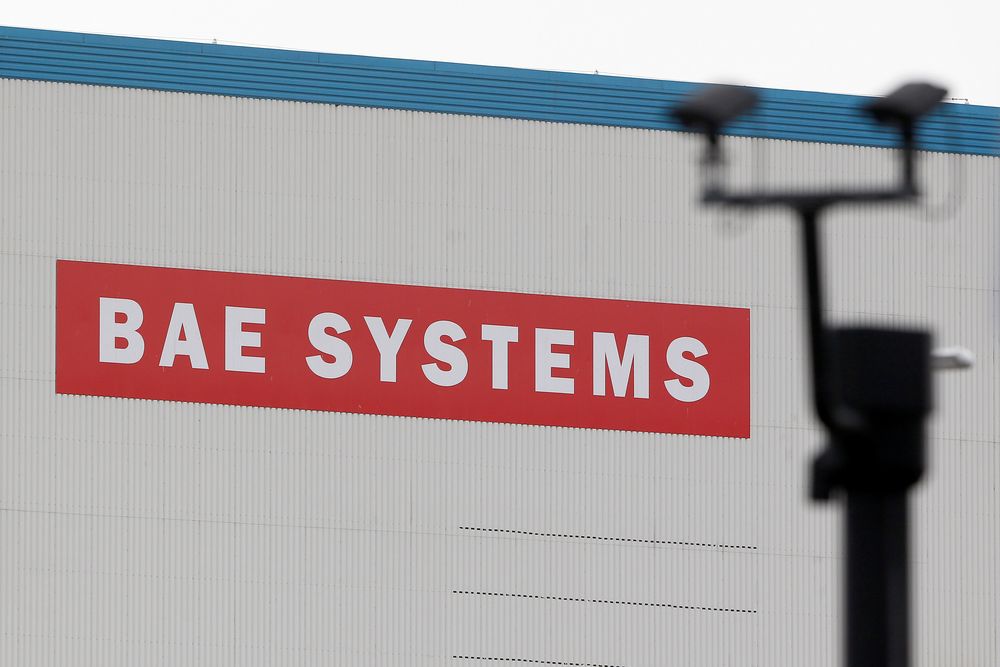 A BAE Systems sign is seen at the entrance to the naval dockyards in Portsmouth, England November 6, 2013. u00e2u20acu201d Reuters pic