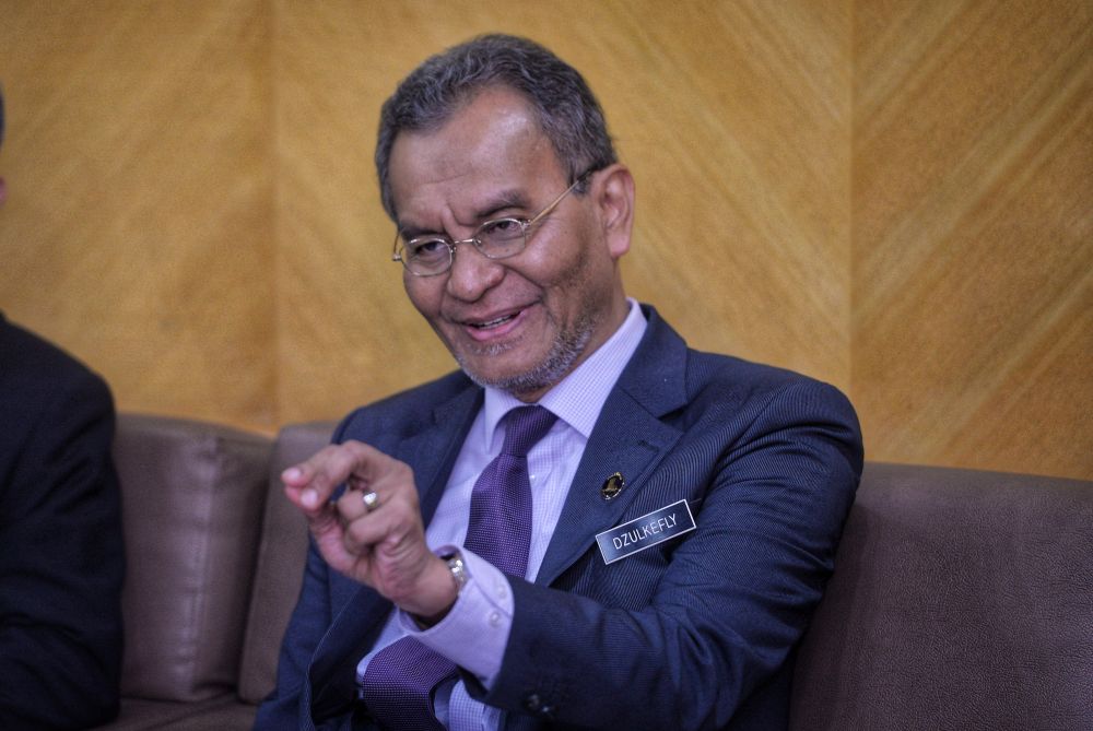 Datuk Seri Dzulkefly Ahmad addresses reporters during a press conference in Putrajaya February 20, 2019. u00e2u20acu201d Picture by Shafwan Zaidon