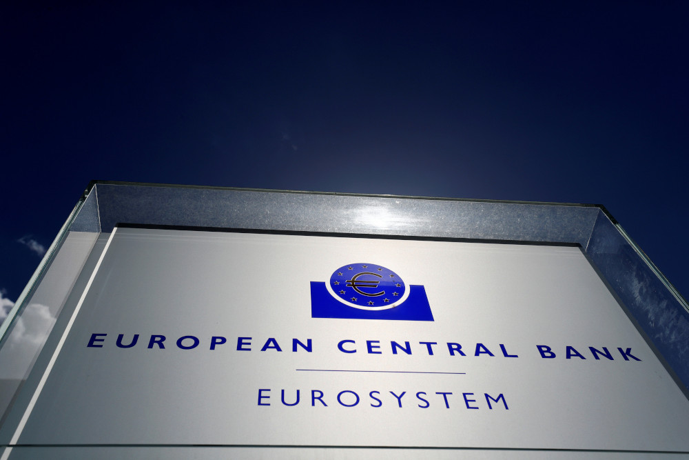 The logo of the European Central Bank (ECB) is pictured outside its headquarters in Frankfurt, Germany, April 26, 2018. u00e2u20acu201d Reuters pic 