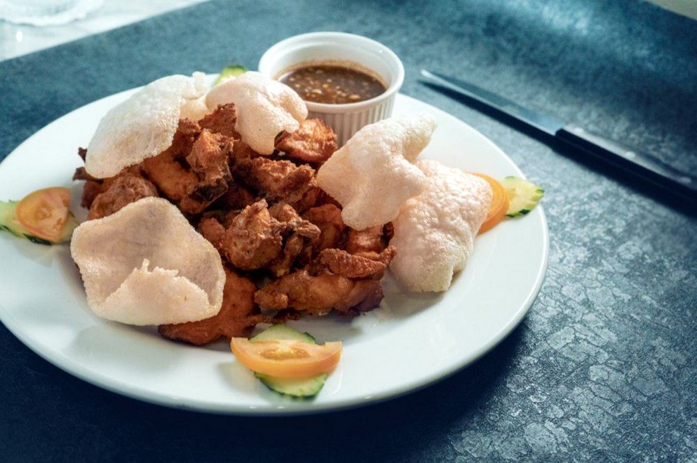 Enche Kabin Chicken served at the Durbar at FMS.