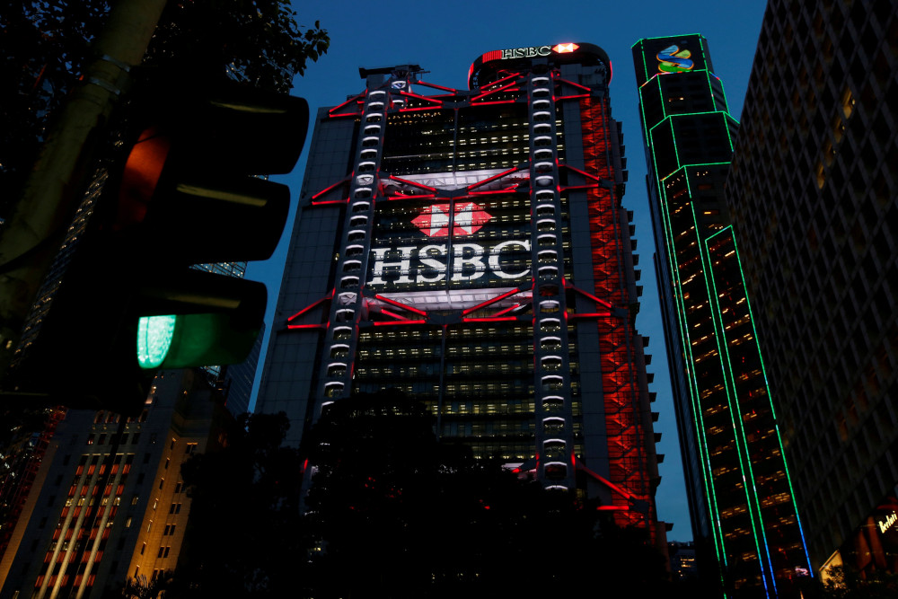 HSBC headquarters is seen at the financial Central district in Hong Kong, China September 6, 2017. u00e2u20acu201d Reuters pic 