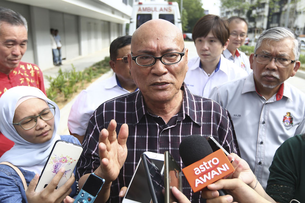 KL Mayor, Datuk Nor Hisham Ahmad Dahlan speaks to reporters in Kuala Lumpur February 16, 2019. u00e2u20acu201d Picture by Yusoff Mat Isa