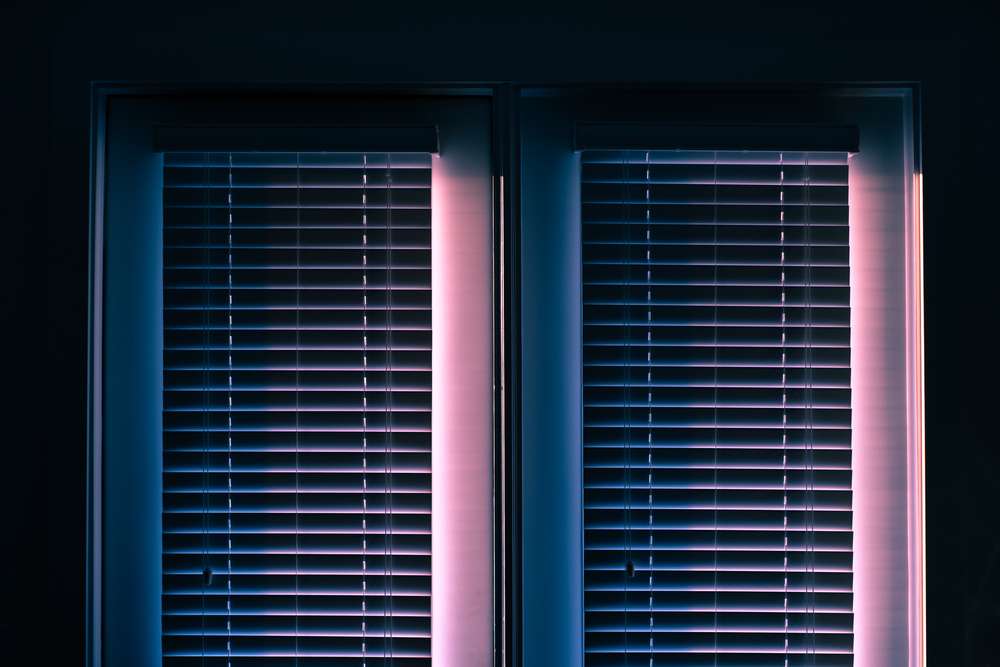 Beat the heat by keeping your curtains and blinds closed.