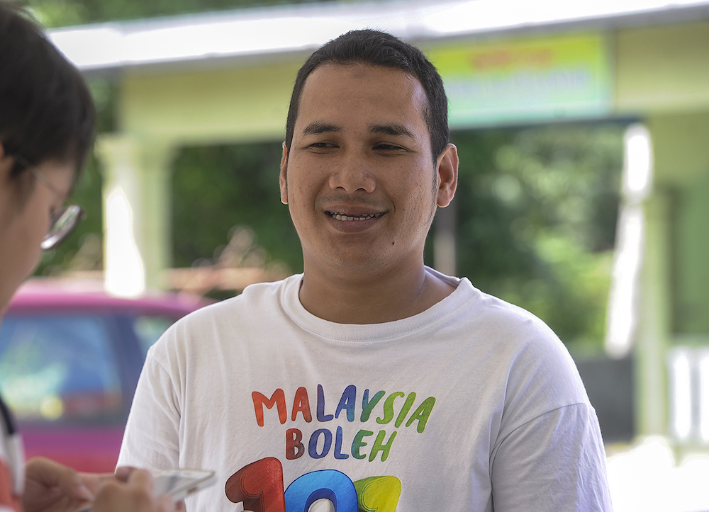 Mohd Rizal Malyulis, who is the PAS Youth Chief for Kuala Pajam at Kg, Kuala Pajam in Beranang, February 23, 2019. u00e2u20acu201d Picture by Shafwan Zaidonnn