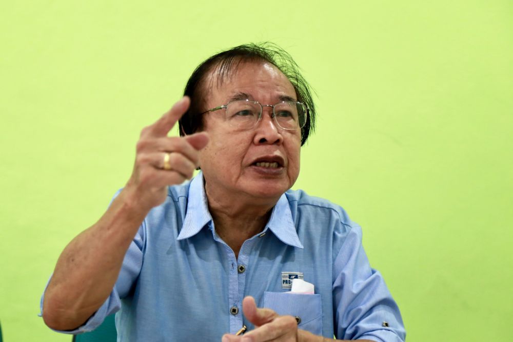 Johor PRM chairman SK Song. u00e2u20acu201d Picture by Roysten Rueben