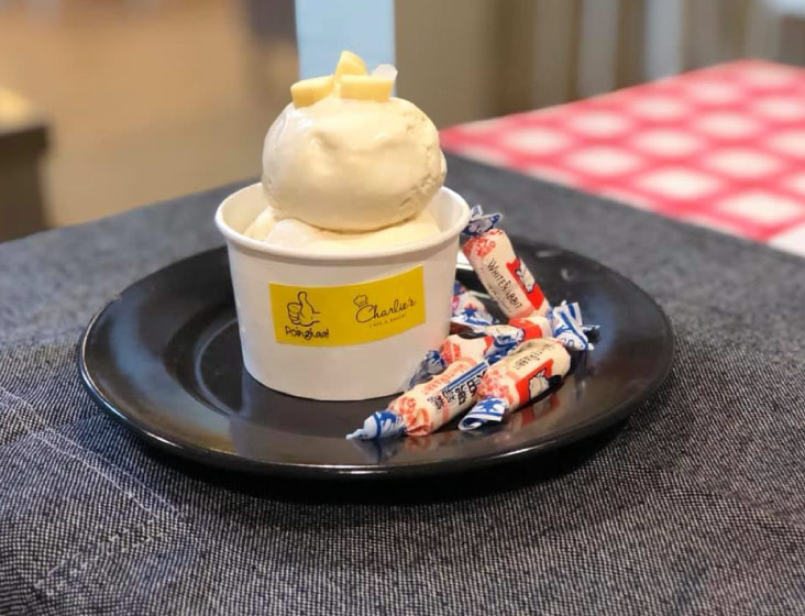 Charlie's Cafe started serving their White Rabbit gelato on February 27 to cafe customers and also for online customers where it is delivered to their doorstep — Photo from Charlie Cafe's Facebook page