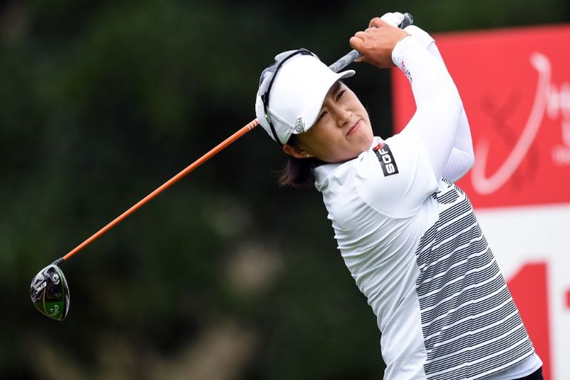 Amy Yang of South Korea hits a shot elebrates during the LPGA Thailand golf tournament in Pattaya on February 24, 2019. u00e2u20acu2022 AFP file pic