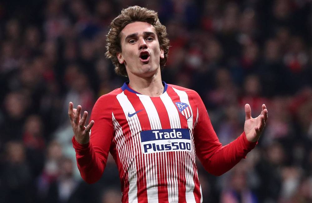 Atletico Madrid's Antoine Griezmann reacts to a missed chance during the Champions League round of 16 first Leg encounter with Juventus in Madrid February 20, 2019. u00e2u20acu201d Reuters pic
