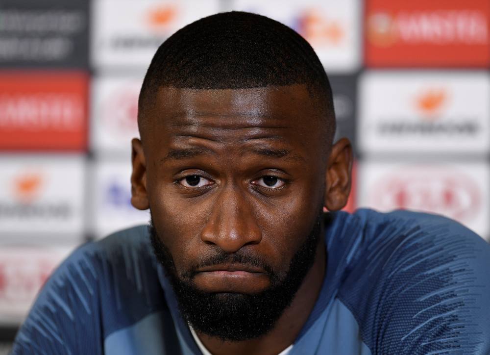 Chelsea's Antonio Rudiger during a press conference at Cobham Training Centre in Britain February 20, 2019. u00e2u20acu201d Reuters pic