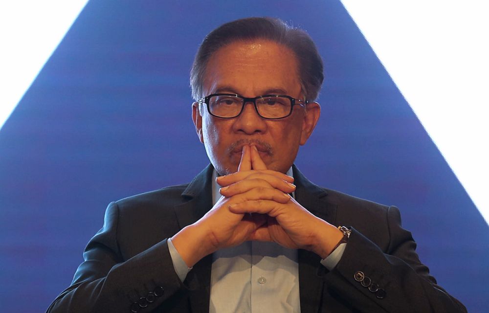 PKR President Datuk Seri Anwar Ibrahim attends the Penang International Business and Investment Summit in George Town February 26, 2019. u00e2u20acu2022 Picture by Sayuti Zainudin