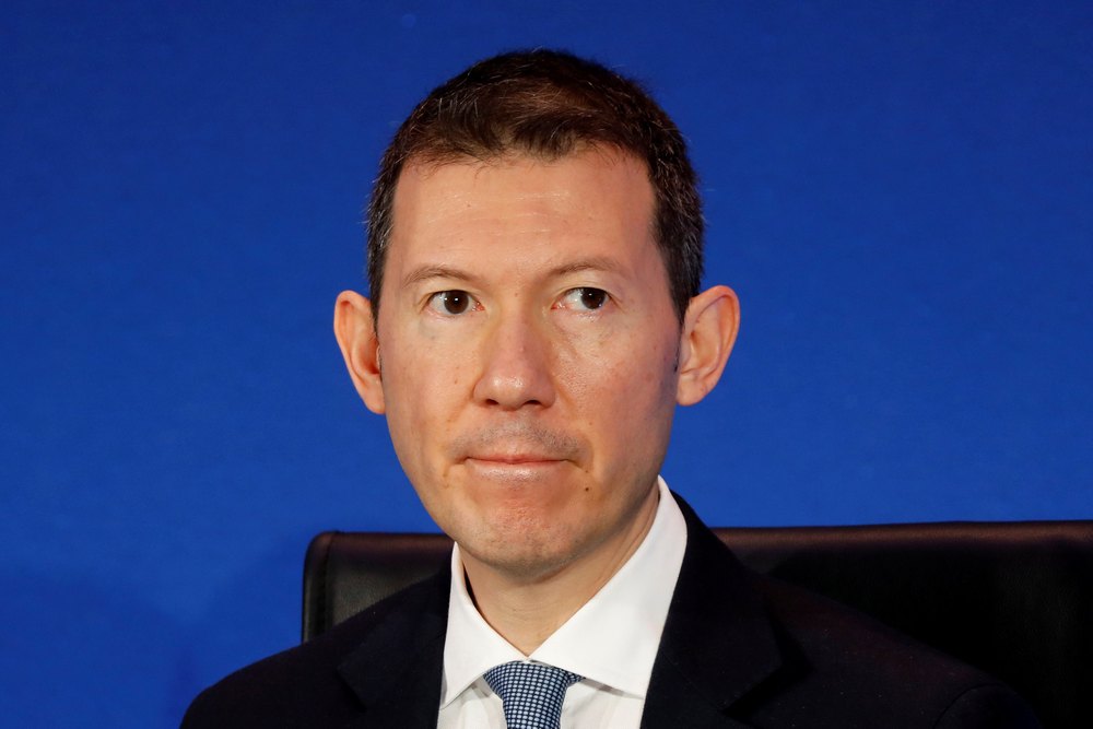 Benjamin Smith, Chief Executive Officer of Air France-KLM, at a news conference to announce their 2018 annual results in Paris February 20, 2019. u00e2u20acu201d Reuters pic