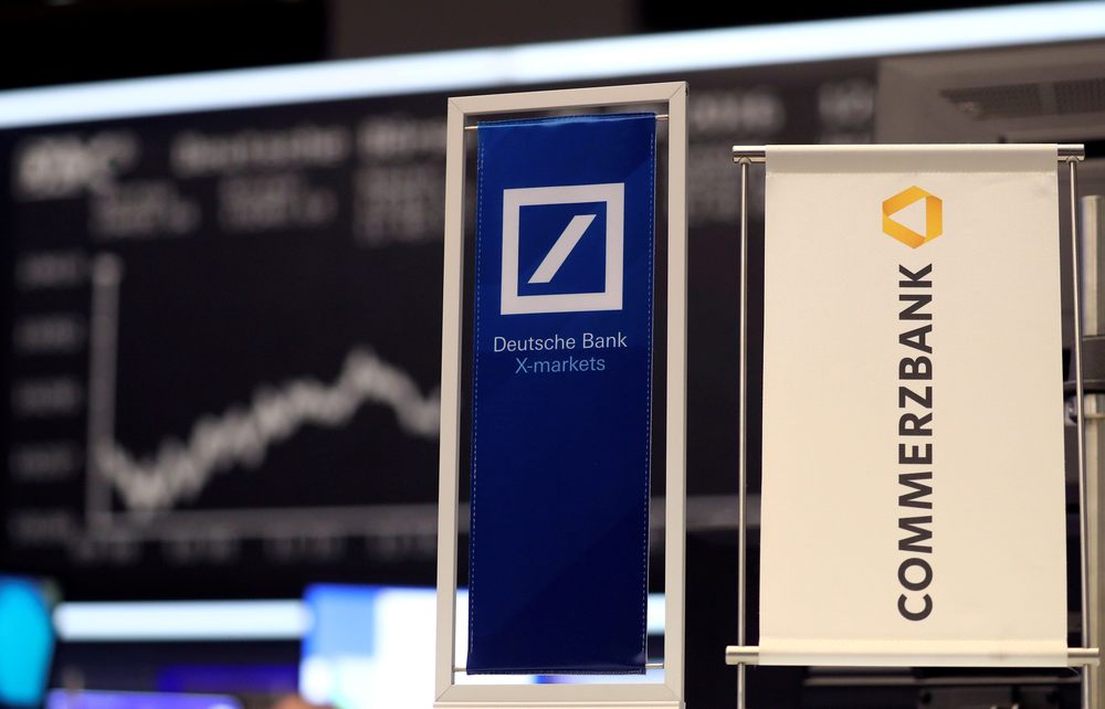 Banners of Deutsche Bank and Commerzbank are pictured in front of the German share price index, DAX board, at the stock exchange in Frankfurt, Germany September 30, 2016. u00e2u20acu201d Reuters pic