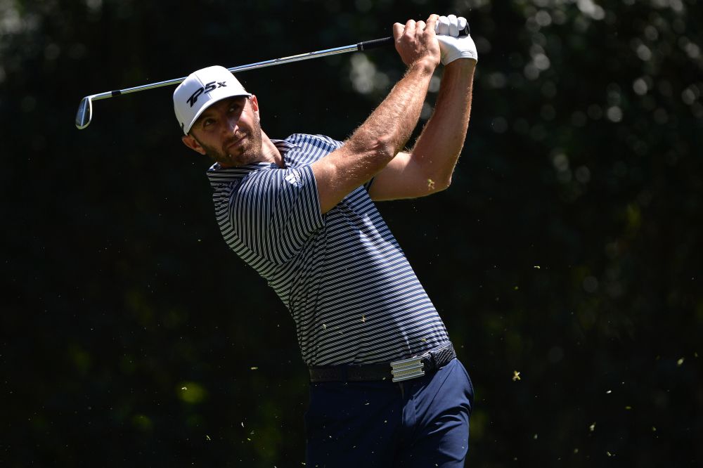 Dustin Johnson plays his shot from the third tee during the final round of the WGC-Mexico Championship golf tournament at Club de Golf Chapultepec in Mexico City February 24, 2019. u00e2u20acu2022 Picture by Orlando Ramirez-USA TODAY Sports via Reuters 