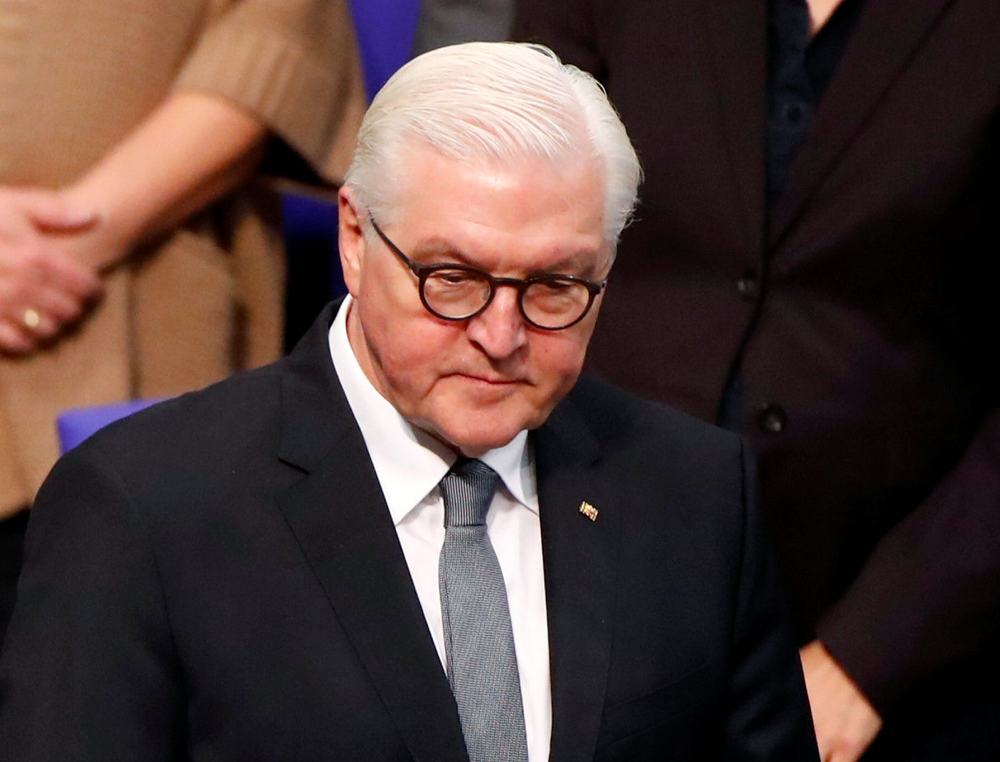President of Germany Frank-Walter Steinmeier at a commemoration service for the victims of the Nazi dictatorship at the Bundestag in Berlin January 31, 2019. u00e2u20acu201d Reuters pic