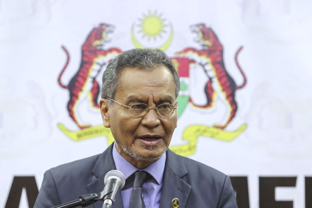 Health Minister Datuk Seri Dzulkefly Ahmad speaks during a press conference at the Finance Ministry in Putrajaya February 26, 2019. u00e2u20acu201d Picture by Yusof Mat Isann