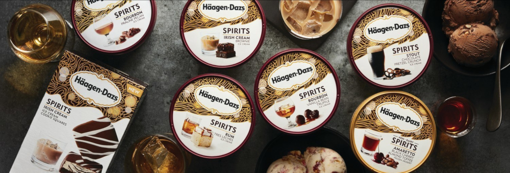 Haagen-Dazs u00e2u20acu02dcSpirits collectionu00e2u20acu2122.  u00e2u20acu201d Picture courtesy of Haagen-Dazs via AFP-Relaxnews 