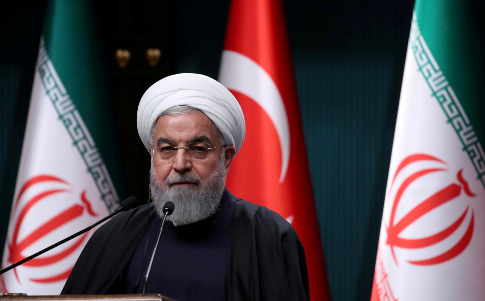 Iranian President Hassan Rouhani speaks during a joint news conference with his Turkish counterpart Tayyip Erdogan (not pictured) after their meeting in Ankara, Turkey, December 20, 2018. u00e2u20acu201d Reuters pic 