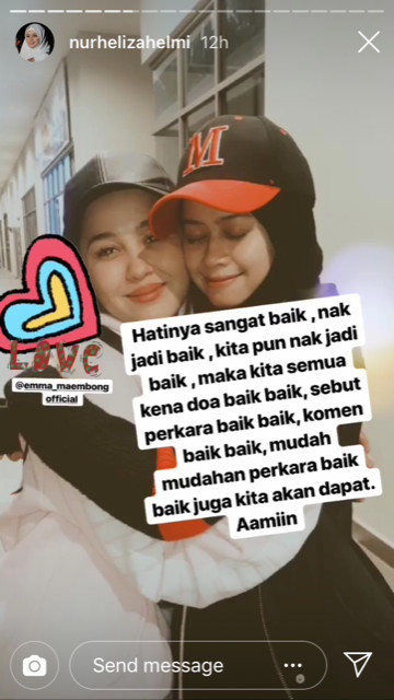 Heliza Helmi urged the public to be mindful of their words. u00e2u20acu201c Screengrab via Instagram/Heliza Helmi