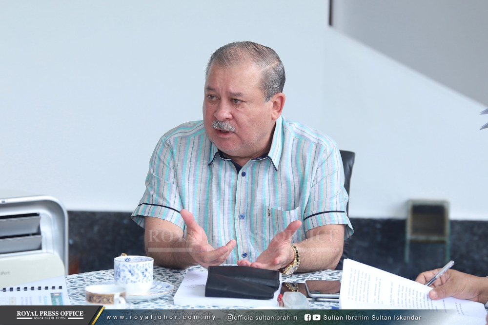 Johor ruler Sultan Ibrahim Sultan Iskandar revealed today that the state government heeded his advice and stopped issuing logging quotas as far back as five years ago. u00e2u20acu201d Picture via Sultan Ibrahim Sultan Iskandar Facebook