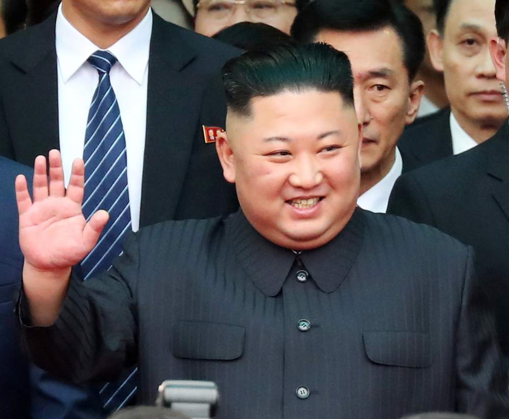 North Korea's leader Kim Jong-un arrives at the Dong Dang railway station, Vietnam, at the border with China February 26, 2019. u00e2u20acu201d Reuters pic