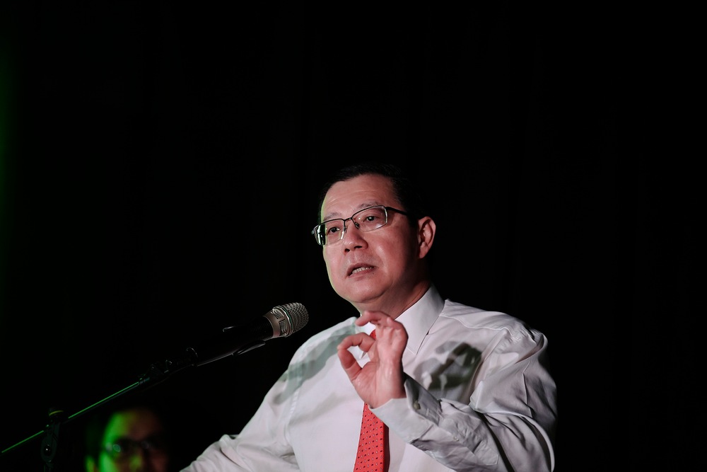 Finance Minister Lim Guan Eng speaks during the launch of Razeru00e2u20acu2122s new Malaysian headquarters at Bangsar South City, Kuala Lumpur February 28, 2019. u00e2u20acu201d Picture by FIrdaus Latif 