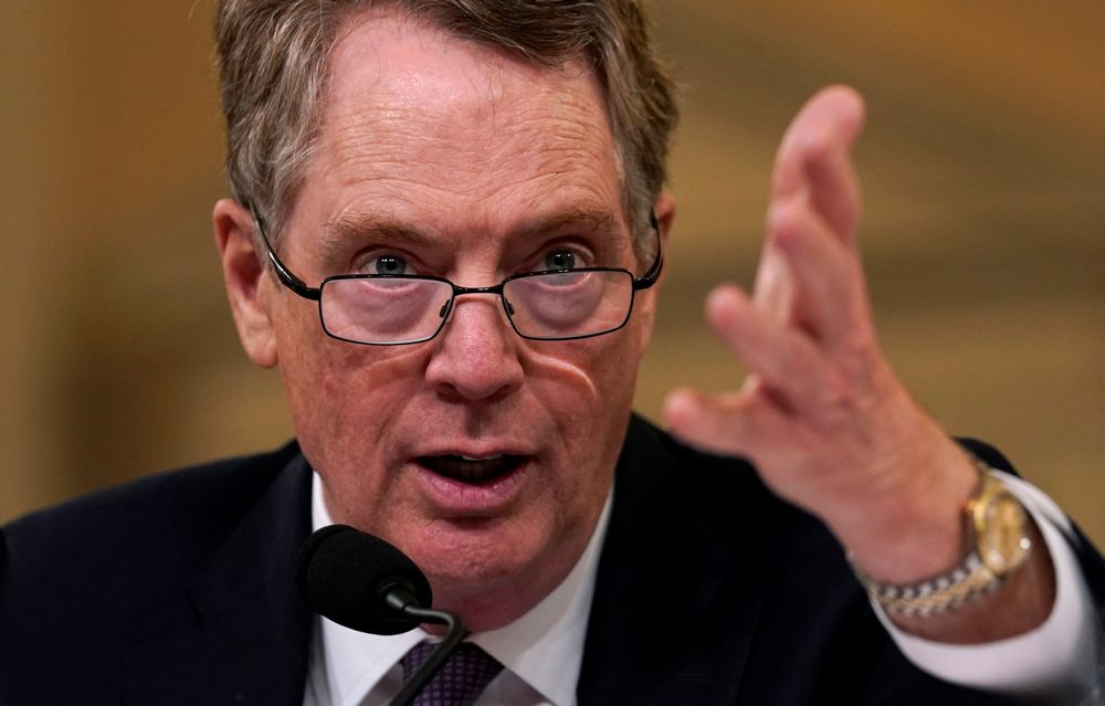 US Trade Representative Robert Lighthizer testifies before House Ways and Means Committee hearing on 'US-China Trade' on Capitol Hill in Washington February 27, 2019. u00e2u20acu201d Reuters pic