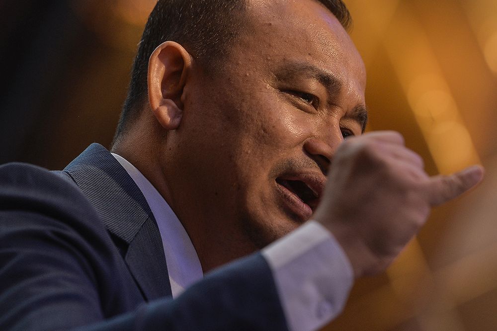 Education Minister Maszlee Malik speaks during the Asian Strategy & Leadership Instituteu00e2u20acu2122s open dialogue in Sunway on February 14, 2019. u00e2u20acu201d Picture by Shafwan Zaidon
