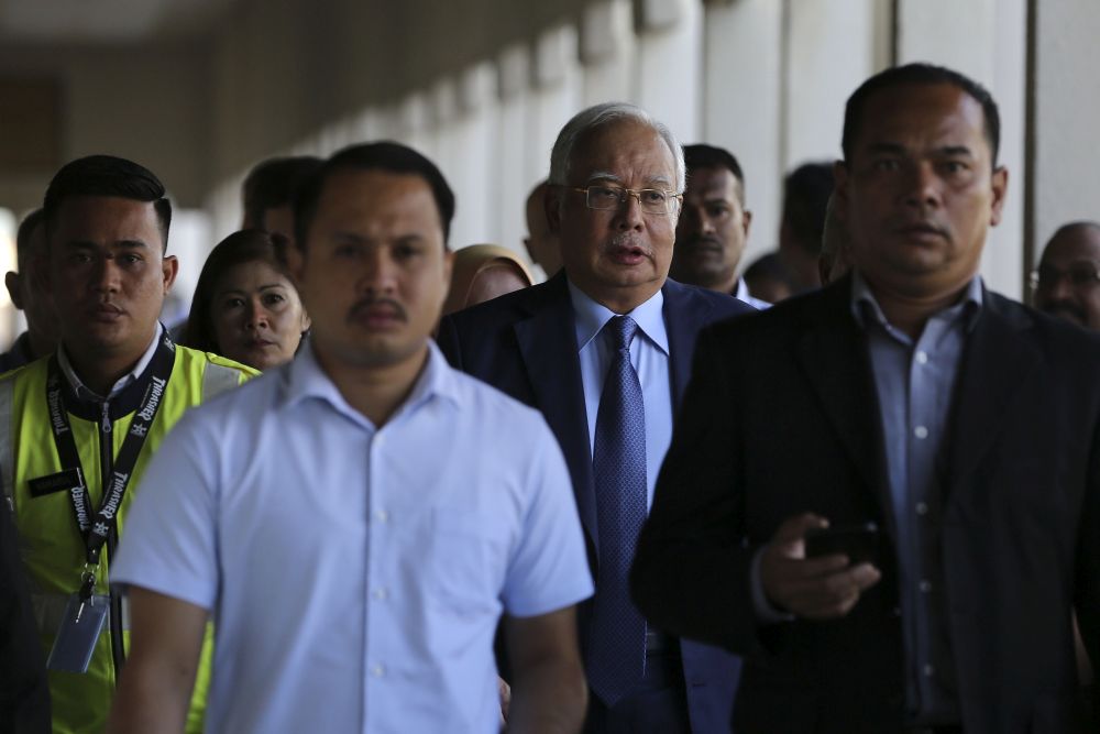 Datuk Seri Najib Tun Razak arrives at the Kuala Lumpur High Court February 22, 2019. u00e2u20acu2022 Picture by Yusof Mat Isa