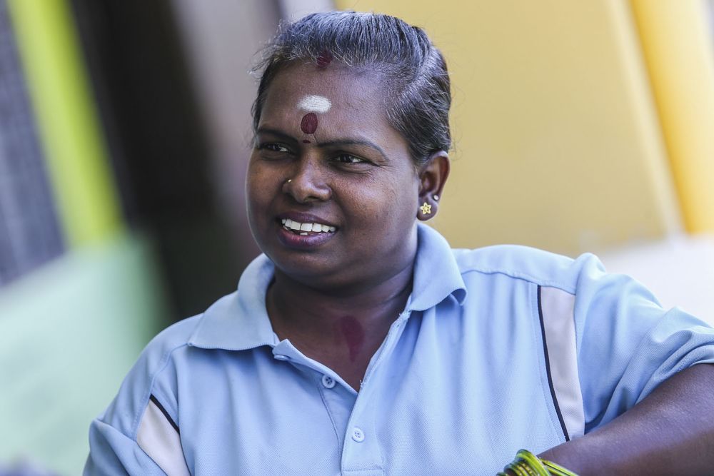 M. Kanthi speaks to Malay Mail in Semenyih February 26, 2019. 