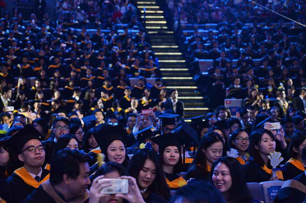 The latest edition of the survey, covering 11,200 fresh graduates, finds that the Class of 2018 had higher overall and fulltime permanent employment rates than the previous cohort. u00e2u20acu201d TODAY pic