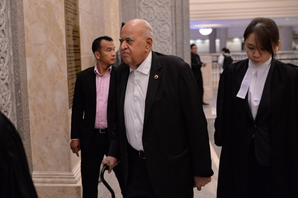 Datuk Seri Gopal Sri Ram is pictured at the Palace of Justice, Putrajaya February 14, 2019. u00e2u20acu201d Picture by Shafwan Zaidon