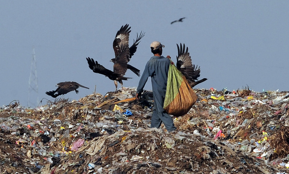 An estimated four per cent of the total municipal solid waste in Malaysia comes from textile waste. u00e2u20acu201d AFP pic 