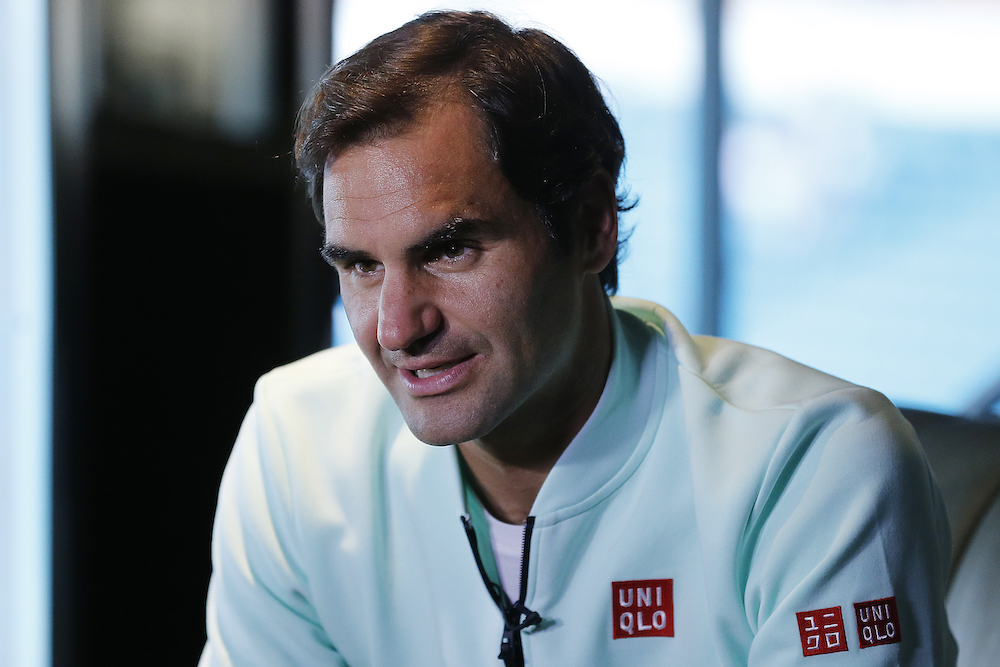Roger Federer fields questions from the media at the Miami Open in Miami Gardens, Florida March 20, 2019. u00e2u20acu201d AFP pic