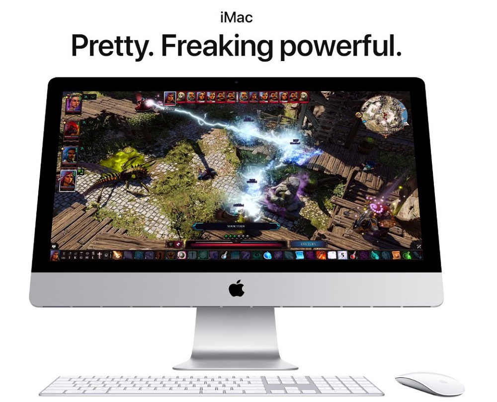 The iMac which comes in 21.5u00e2u20acu00b3 Retina 4K (4096u00c3u20142304) and 27u00e2u20acu00b3 Retina 5K (5120u00c3u20142880) screen options are still one of the best in the business. u00e2u20acu201d Picture courtesy of Apple via SoyaCincau