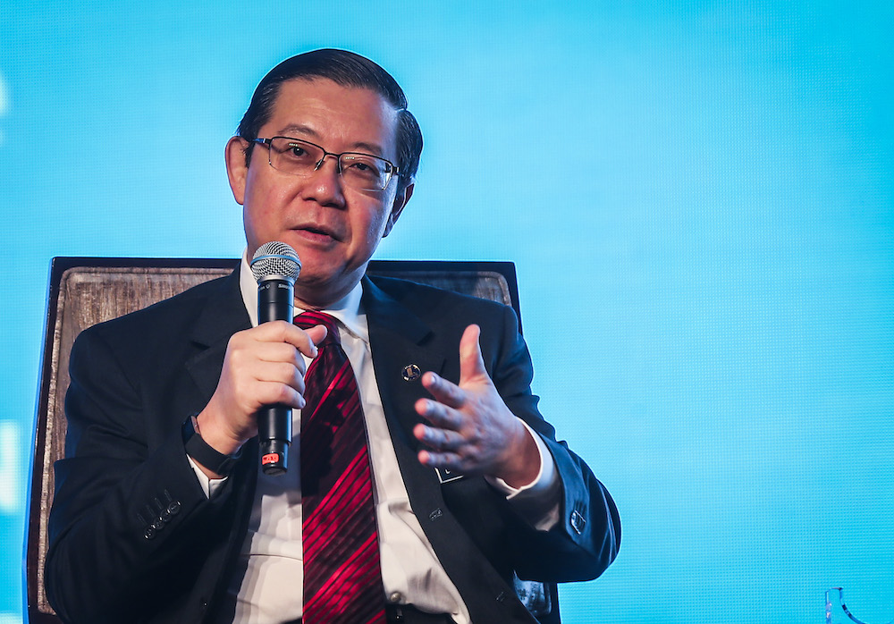 Finance Minister Lim Guan Eng speaks at the Invest Malaysia 2019 conference in Kuala Lumpur March 19, 2019. u00e2u20acu201d Picture by Firdaus Latif