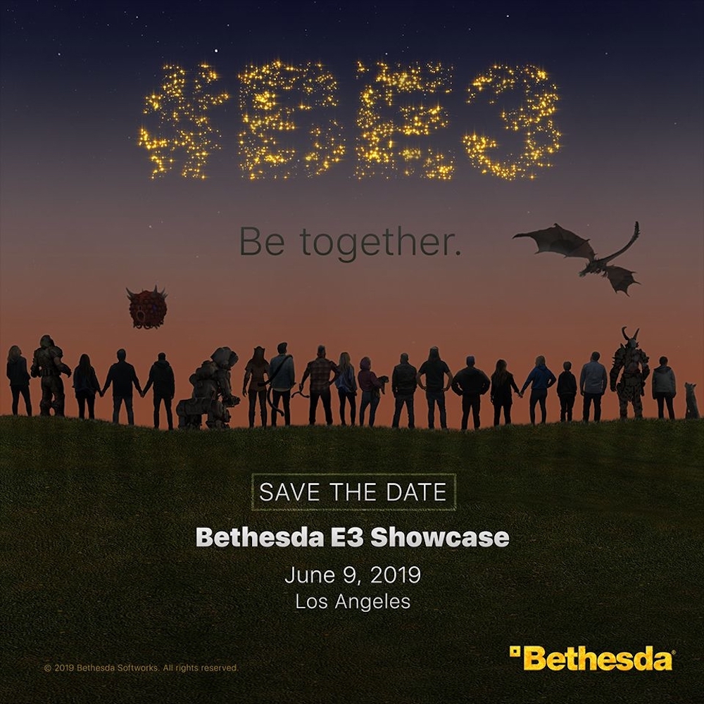 Bethesda has confirmed an E3 2019 showcase and the presence of 'Doom Eternal.' u00e2u20acu201d Picture courtesy of Bethesda Softworks