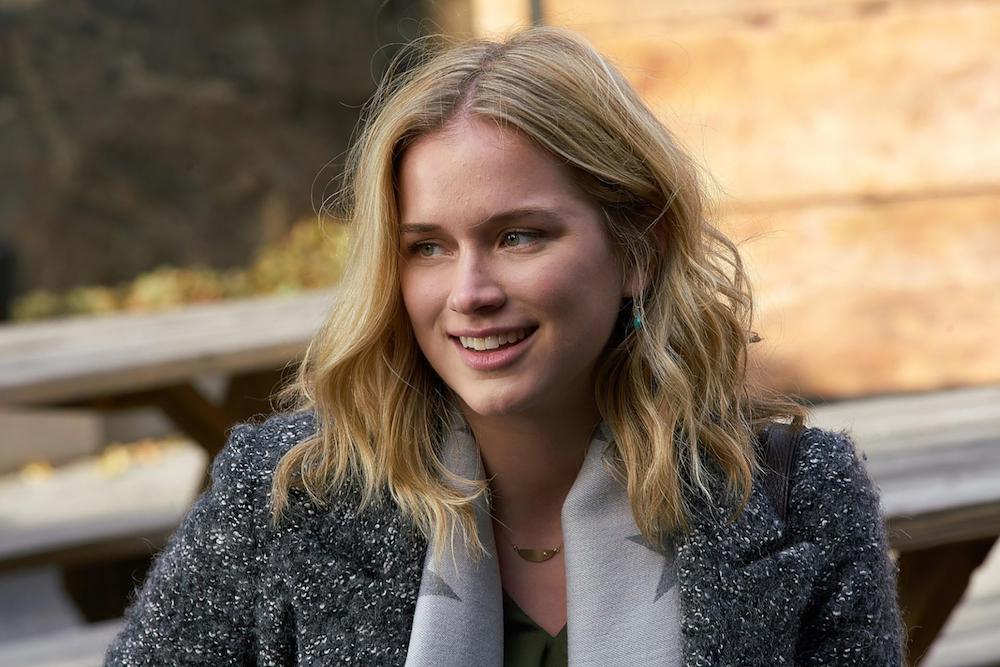 Elizabeth Lail as Guinevere Beck in Lifetime and Netflix series 'You'. u00e2u20acu201d Picture courtesy of Lifetime