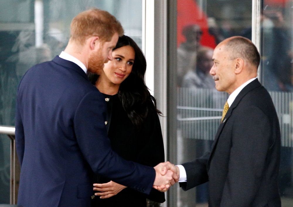 Britainu00e2u20acu2122s Prince Harry and Meghan, Duchess of Sussex visit the New Zealand House to sign the book of condolence on behalf of the Royal Family in London, Britain March 19, 2019. u00e2u20acu201d Reuters pic